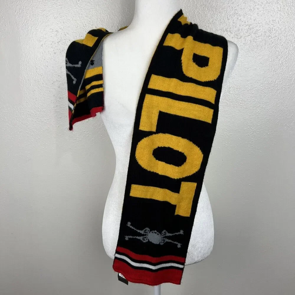 Star Wars Rebel Pilot X-Wing Fighter Knit Winter Scarf Neck Warmer Lucas Film